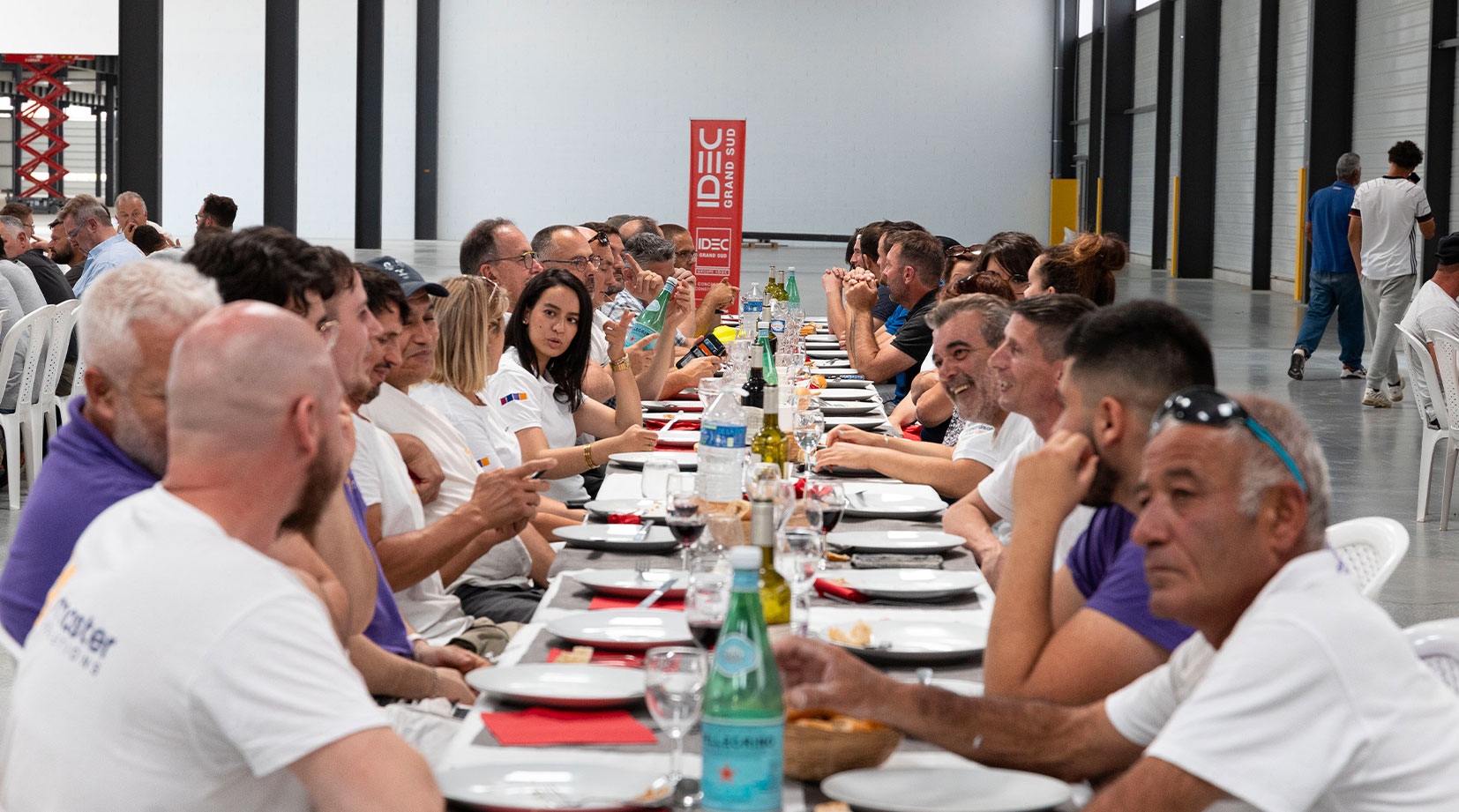IDEC GRAND SUD Organise le Gigot Bitume sur le Chantier Aventech
