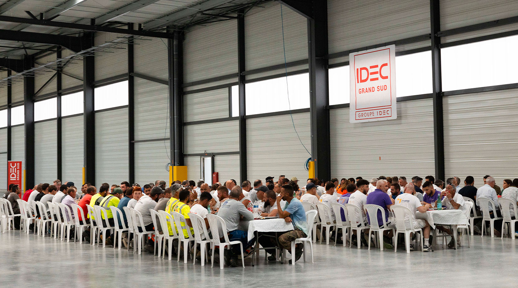 IDEC GRAND SUD Organise le Gigot Bitume sur le Chantier Aventech